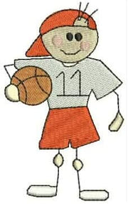 Machine Embroidery Designs - Basketball(1) - Threadart.com