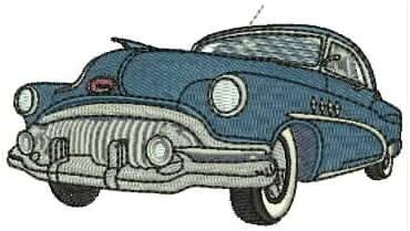 Machine Embroidery Designs - Cars of the 50's(1) - Threadart.com