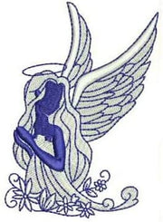 Machine Embroidery Designs - Angels of Love(1) - Threadart.com
