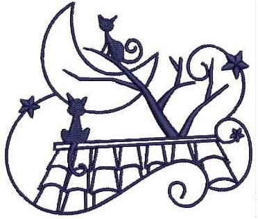 Machine Embroidery Designs - Cats(3) - Threadart.com
