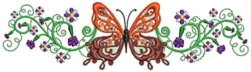 Machine Embroidery Designs - Butterflies(3) - Threadart.com
