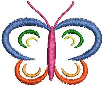 Machine Embroidery Designs - Butterflies(1) - Threadart.com