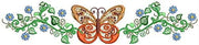 Machine Embroidery Designs - Butterflies(3) - Threadart.com
