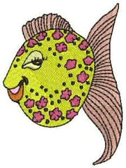 Machine Embroidery Designs - Cartoon Fish(1) - Threadart.com
