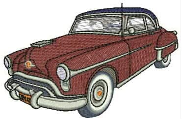 Machine Embroidery Designs - Cars of the 50's(1) - Threadart.com
