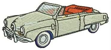 Machine Embroidery Designs - Cars of the 50's(1) - Threadart.com