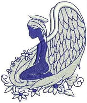 Machine Embroidery Designs - Angels of Love(1) - Threadart.com