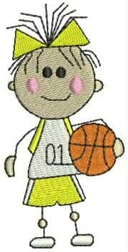 Machine Embroidery Designs - Basketball(1) - Threadart.com