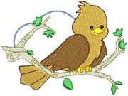 Machine Embroidery Designs - Birds Waiting(1) - Threadart.com