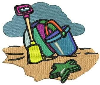 Machine Embroidery Designs - Beach(1) - Threadart.com