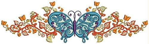 Machine Embroidery Designs - Butterflies(3) - Threadart.com