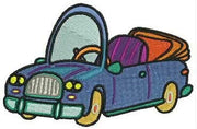 Machine Embroidery Designs - Cartoon Autos(1) - Threadart.com