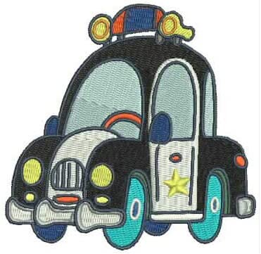 Machine Embroidery Designs - Cartoon Autos(1) - Threadart.com