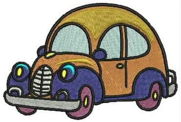 Machine Embroidery Designs - Cartoon Autos(1) - Threadart.com