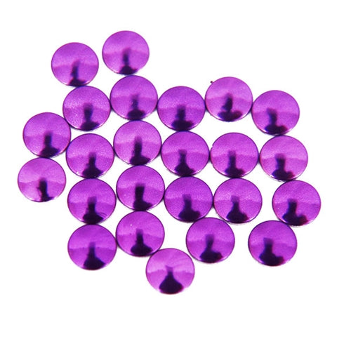 Hot Fix Metallic Nailheads 4mm Amethyst - 4 gross - Threadart.com