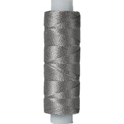 Perle (Pearl) Cotton Thread  - Size 8 - Lt Steel Gray - 75 Yard Spools - Threadart.com