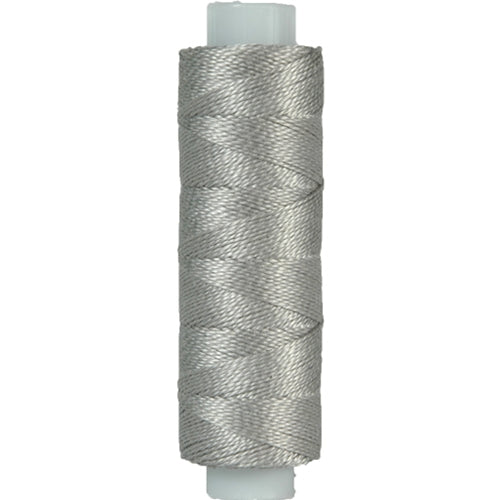 Perle (Pearl) Cotton Thread  - Size 8 - Pearl Gray - 75 Yard Spools - Threadart.com