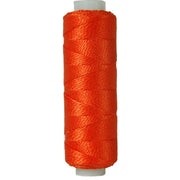 Perle (Pearl) Cotton Thread  - Size 8 - Orange - 75 Yard Spools - Threadart.com