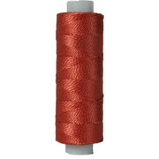 Perle (Pearl) Cotton Thread  - Size 8 - Med. Terra Cotta - 75 Yard Spools - Threadart.com