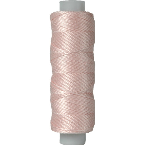 Perle (Pearl) Cotton Thread - Size 8 - Baby Pink - 75 Yard Spools