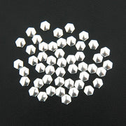 Specialty Nailhead - Silver Hexagon 4x4mm - 4 Gross - Threadart.com