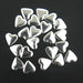 Specialty Nailhead - Silver Heart 8x9mm - 1 Gross - Threadart.com