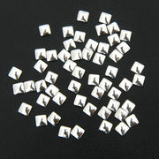 Specialty Nailhead - Silver Square 3x3mm - 5 Gross - Threadart.com