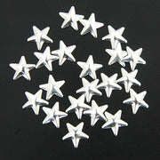 Specialty Nailhead - Silver Star 10x10mm - 1 Gross - Threadart.com