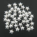 Specialty Nailhead - Silver Star 5x5mm - Threadart.com