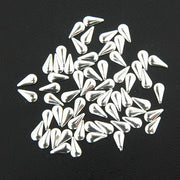Specialty Nailhead - Silver Tear Drop 3x6mm - 4 Gross - Threadart.com