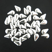 Specialty Nailhead - Silver Tear Drop 5x8mm - 1 Gross - Threadart.com