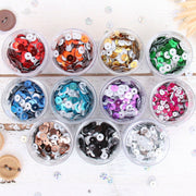 HotFix Loose Sequins - 4MM Silver Metallic - Threadart.com