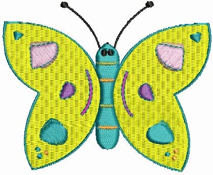 Machine Embroidery Designs - Butterflies(1) - Threadart.com