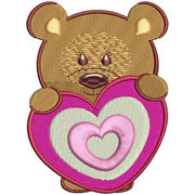 Machine Embroidery Designs - Valentine Bears(3) - Threadart.com