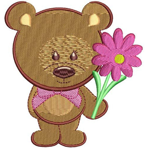 Machine Embroidery Designs - Valentine Bears(3) - Threadart.com