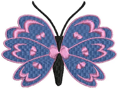 Machine Embroidery Designs - Butterflies(1) - Threadart.com