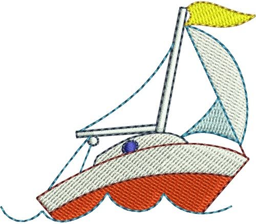 Machine Embroidery Designs - Boats(1) - Threadart.com