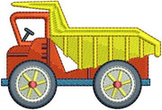 Machine Embroidery Designs - Construction Trucks(1) - Threadart.com