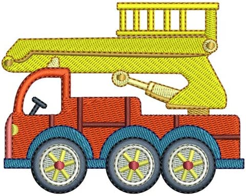 Machine Embroidery Designs - Construction Trucks(1) - Threadart.com