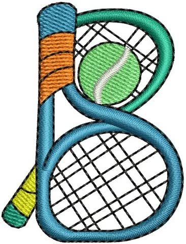 Machine Embroidery Designs - Sports Alphabet 1 - Threadart.com
