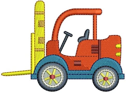 Machine Embroidery Designs - Construction Trucks(1) - Threadart.com
