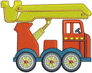 Machine Embroidery Designs - Construction Trucks(1) - Threadart.com