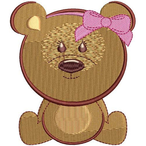 Machine Embroidery Designs - Valentine Bears(3) - Threadart.com