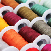 40 Cones of 500 Meters Polyester Machine Embroidery Thread - Jewel Tones - Threadart.com