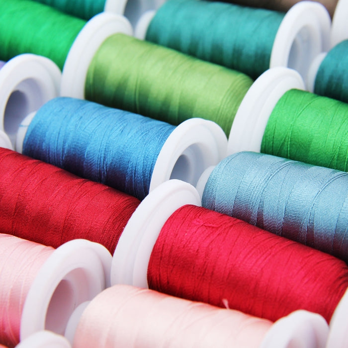 40 Cones of 500 Meters Polyester Machine Embroidery Thread - Vivid Set - Threadart.com