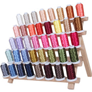 40 Cones of 500 Meters Polyester Machine Embroidery Thread - Brilliant Colors - Threadart.com