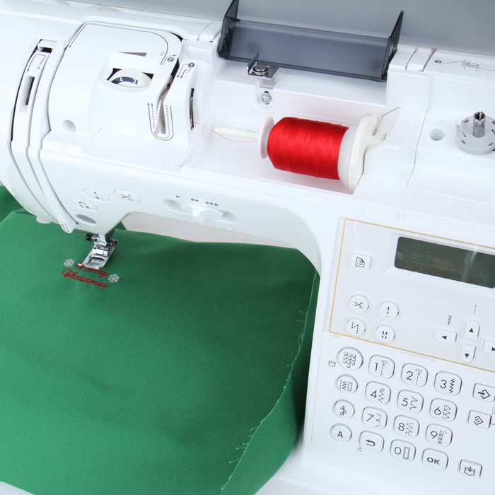 Prewound Embroidery Bobbins- 144 Count Per Box - Plastic Sided White - —