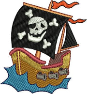 Machine Embroidery Designs - Boats(1) - Threadart.com