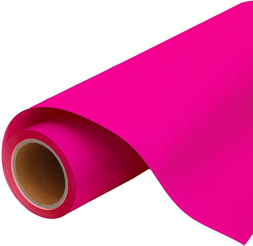 Neon Pink Iron On Vinyl - 20 Wide HTV Sold By the Yard