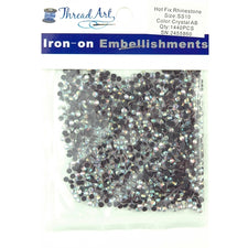 Hot Fix Rhinestones - SS10 - Crystal AB - 1440 stones — Threadart.com